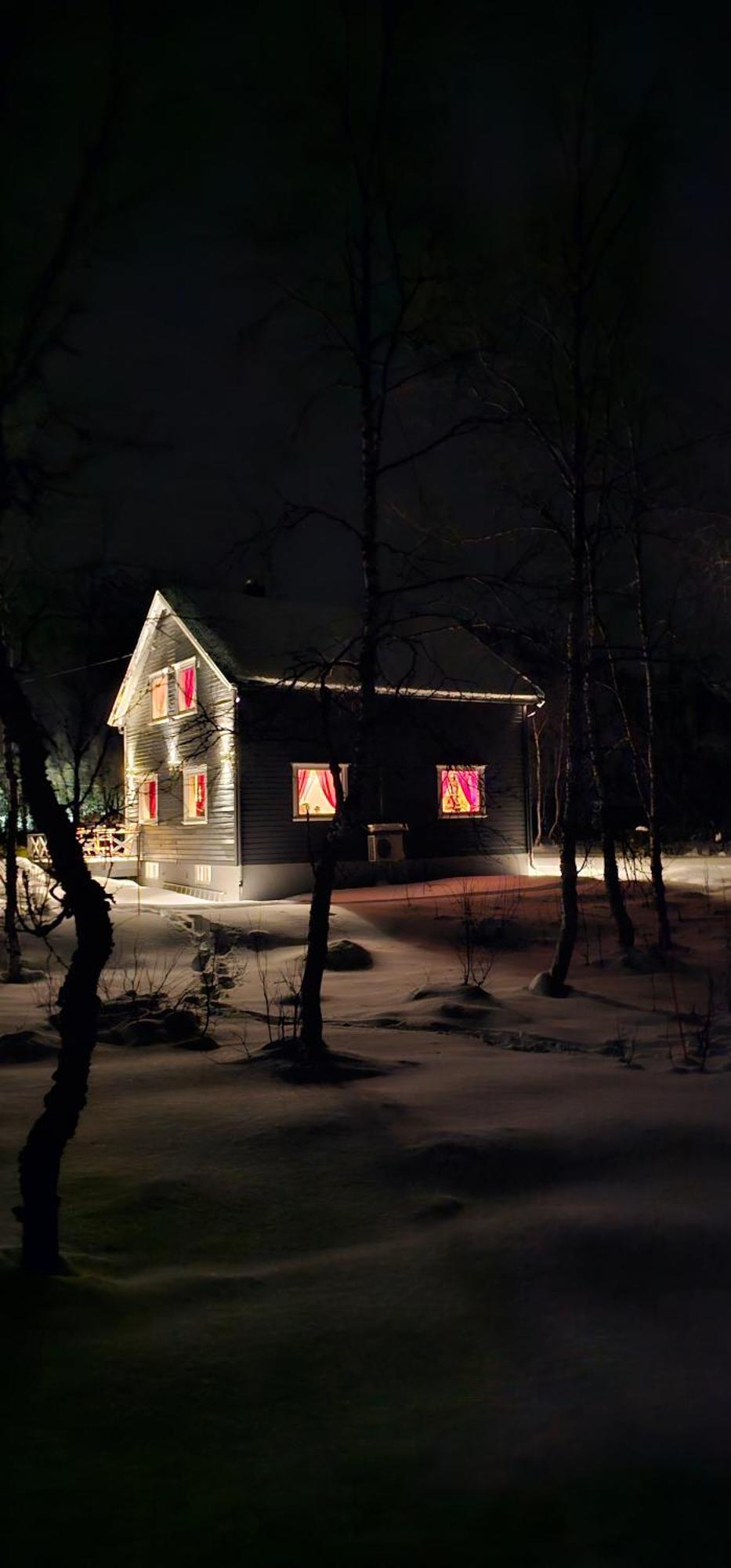 Villa Elvestua Gibostad Esterno foto