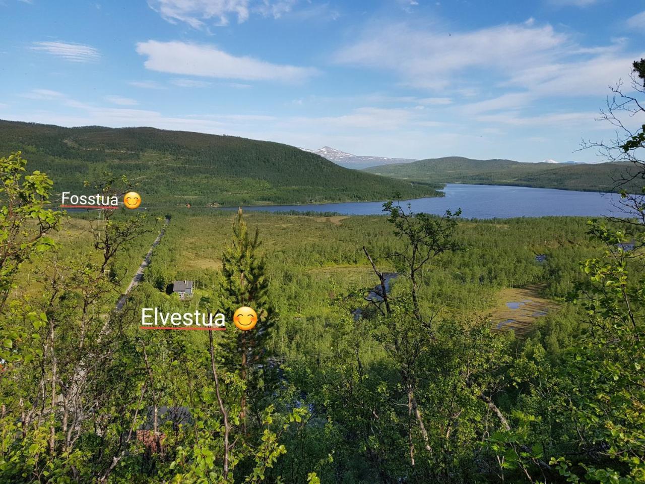 Villa Elvestua Gibostad Esterno foto