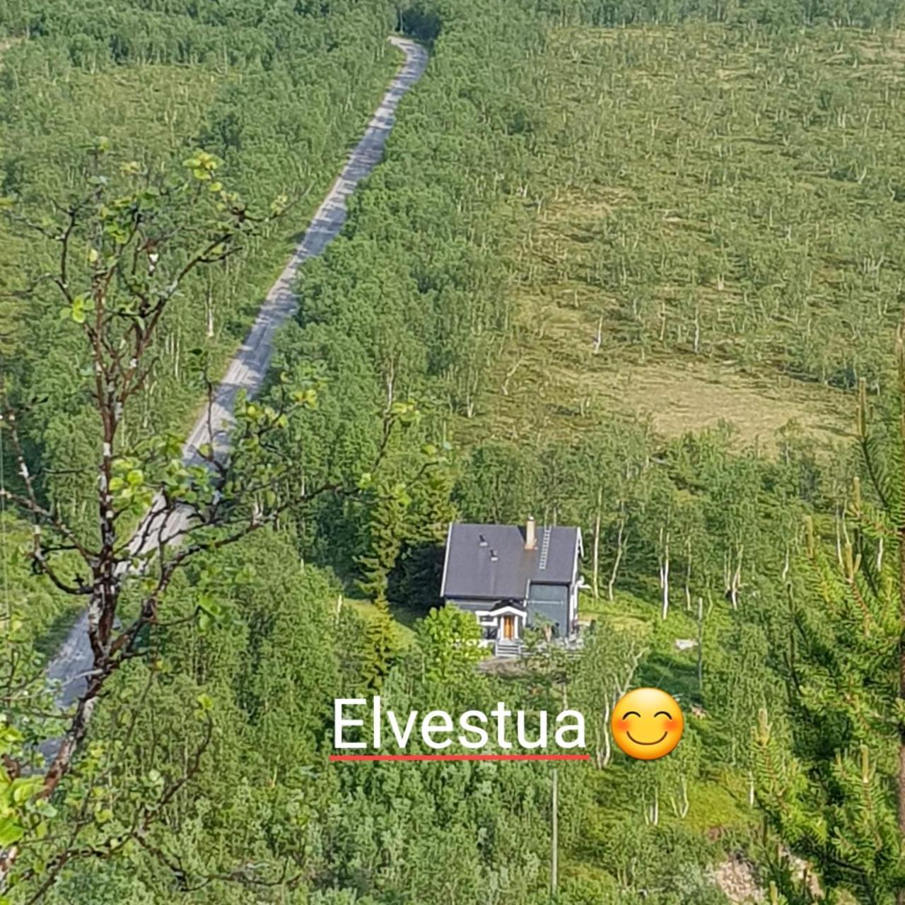 Villa Elvestua Gibostad Esterno foto